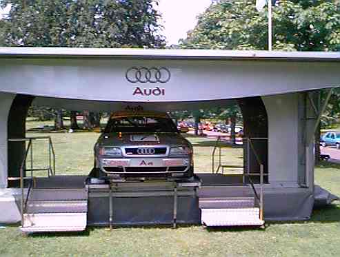 audi display stand