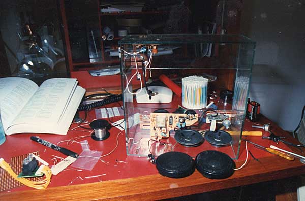 Leo being built