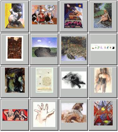 catalogue of images, click on an image to view