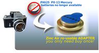 PX625 Battery Adapters here