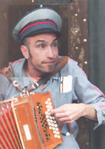 Accordian player