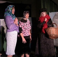 three ladies