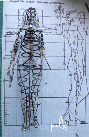 wire figure
